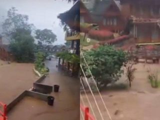 Wisata Pemandian Air Panas Pariban Diterjang Banjir Bandang, Tidak Ada Korban Jiwa