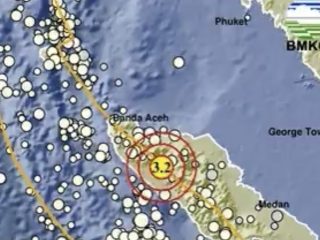 Gempa Magnitudo 3,2 Guncang Nagan Raya Aceh