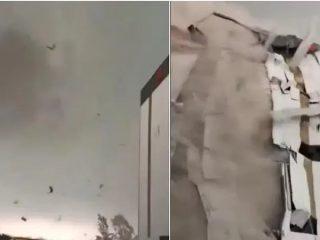 China Diterjang Tornado, 1 Orang Tewas dan 79 Lainnya Luka-Luka