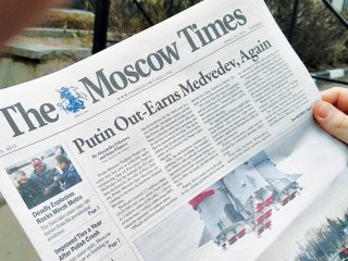 Media Independen The Moscow Times Diberedel Pemerintah Rusia