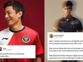 Viral Netizen Malaysia Puji Jersey Indonesia untuk Olimpiade Paris