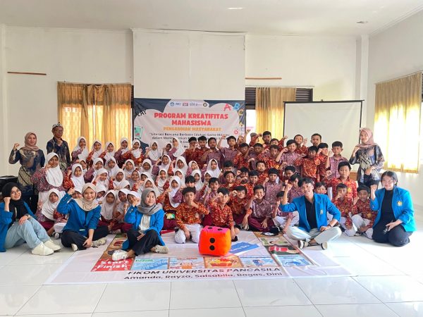 Lewat Permainan, Mahasiswa UP Edukasi Siswa SD di Cianjur Dalam Meningkatkan Mitigasi Bencana