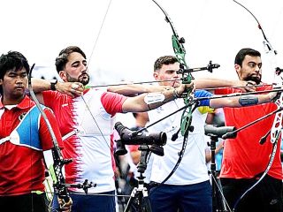 Cabor Panahan Olimpiade Paris 2024, Arif Dwi Pangestu Goyah, Posisi 1 Jadi Milik Juara Dunia