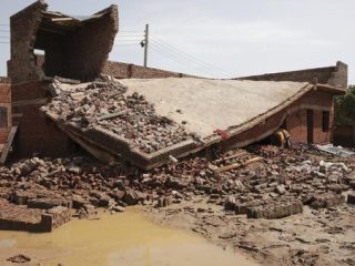 Sebuah Bangunan di Sudan Ambruk Usai Dilanda Hujan Deras, 9 Orang Tewas