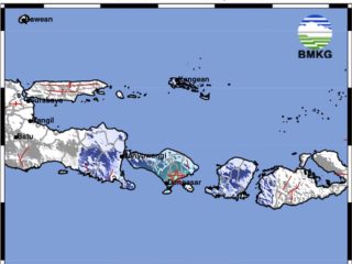 Gempa M 4,8 Guncang Gianyar, Satu Rumah  Rusak