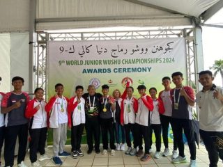 Tim Indonesia Jadi Runner-Up Laga Wushu Junior di Tingkat Dunia