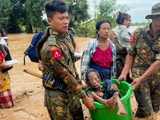 Myanmar Dilanda Banjir dan Tanah Longsor Akibat Topan Yagi, 419 Orang Tewas