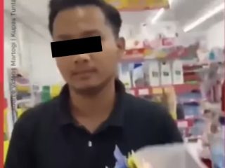 Viral! Seorang Mahasiswa di Lampung Pamer Alat Kelamin di Kasir Minimarket