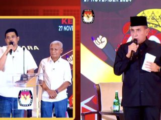 Pakai Singkatan di Debat Pilgub Sumut, Edy Rahmayadi Protes Bobby Nasution