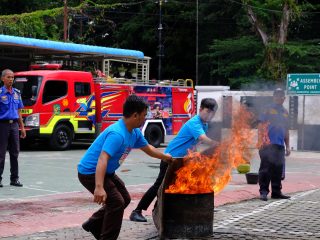 PLN UIP SBU Gelar Simulasi Tanggap Darurat & Proteksi Kebakaran, Wujud Dukung BCP