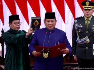 Resmi! Prabowo–Gibran Dilantik Jadi Presiden dan Wapres RI