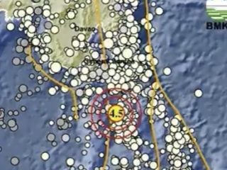 Gempa M 4,5 Guncang Meloguane Sulut