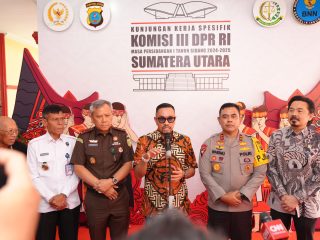 Komisi III DPR RI Kunker ke Sumut, Ahmad Sahroni : Poldasu Komitmen Berantas Judi